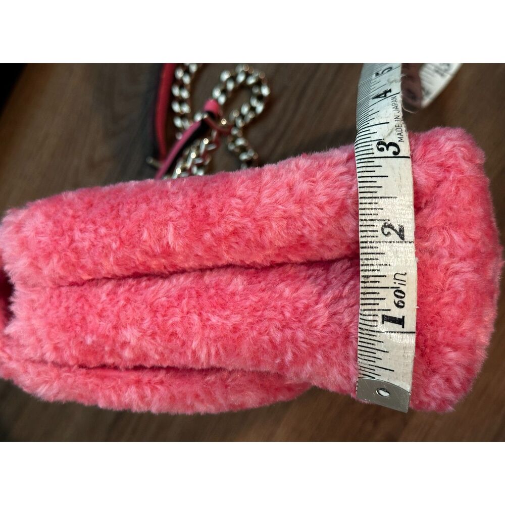 Kate Spade Natalia Faux Fur Small Flap Crossbody Purse EUC - Picture 4 of 8